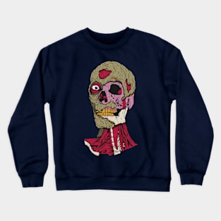 Rotting Zombie Man Crewneck Sweatshirt